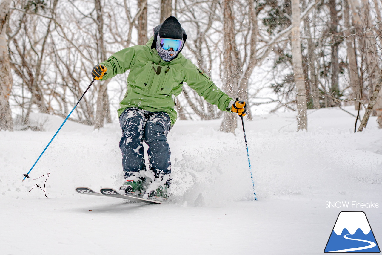 サッポロテイネ｜今シーズンは春セッション！プロスキーヤー・谷藤昌司さんと滑る１日。まさかのパウダー？！
